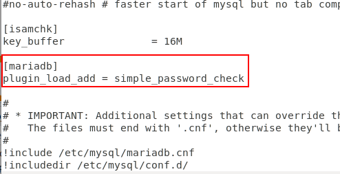 配置文件添加插件